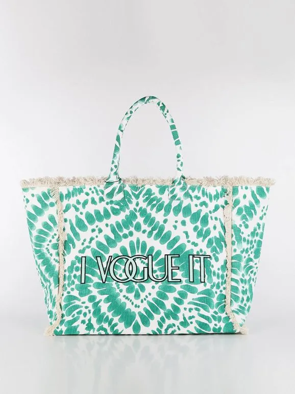 Vogue Bolso de playa con flecos