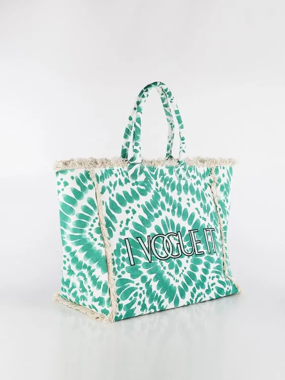 Vogue Bolso de playa con flecos