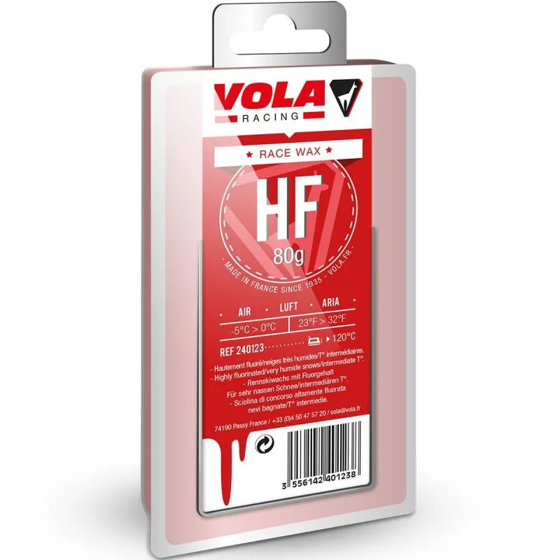 VOLA RACE HF WAX  80 G  ROJO