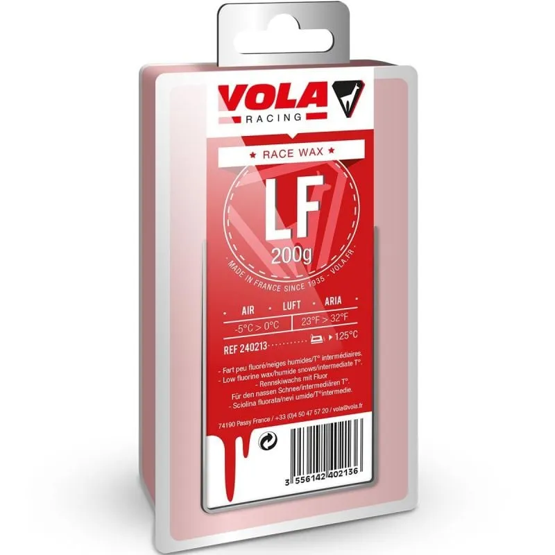 VOLA RACE LF WAX  200 G  ROJO