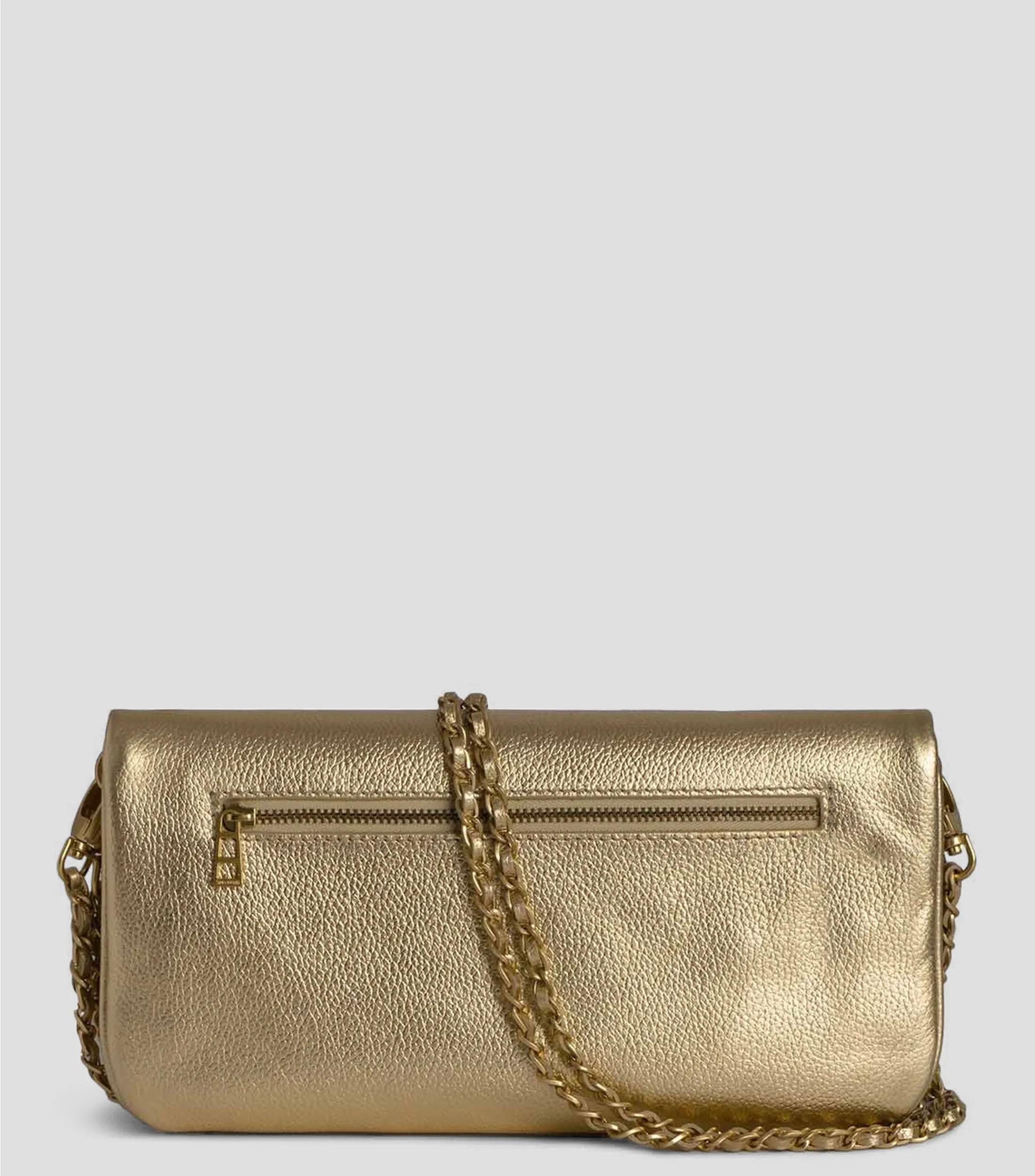Zadig & Voltaire Bolso handbag en cuero de vaca liso Mujer