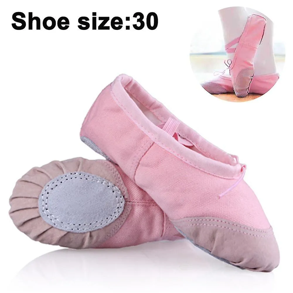 Zapatilla de ballet para bebés auténtica premium / zapatos de ballet para niños pequeños / niños pequeños