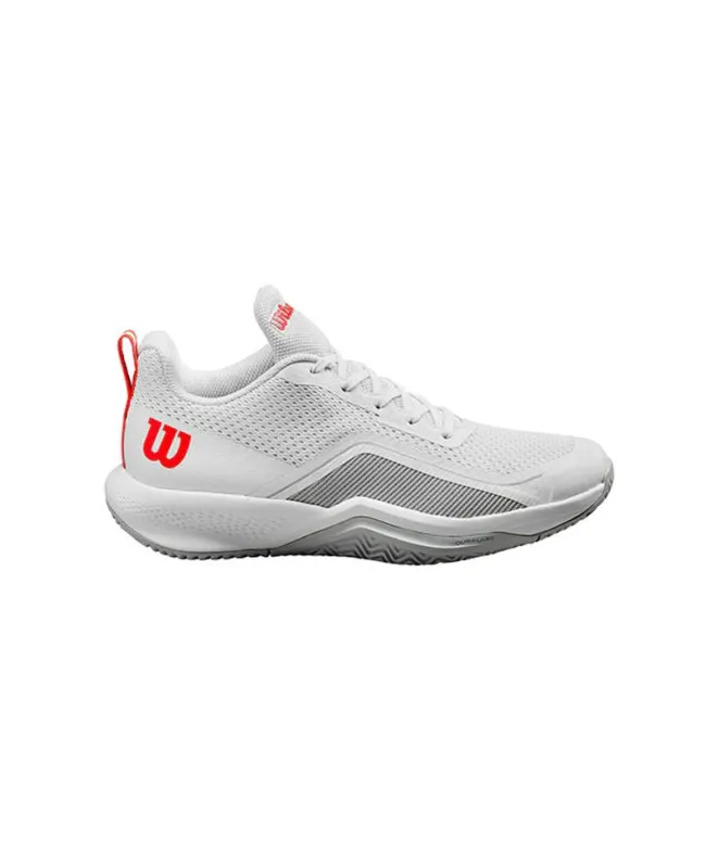 Zapatillas de Tenis Wilson Rush Pro Lite Hombre Blanco/Azul/Rojo