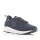 Zapatillas deportivas ECOALF azules con cordones negros y suela blanca