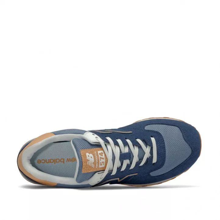 Zapatillas deportivas New Balance 574 natural indigo con maple sugar