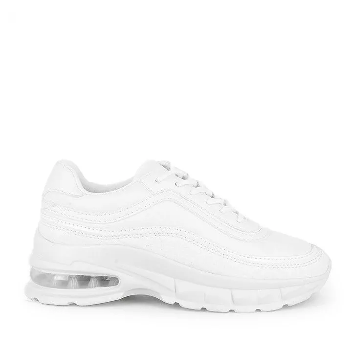 Zapatillas deportivas Owel blancas con cámara de aire