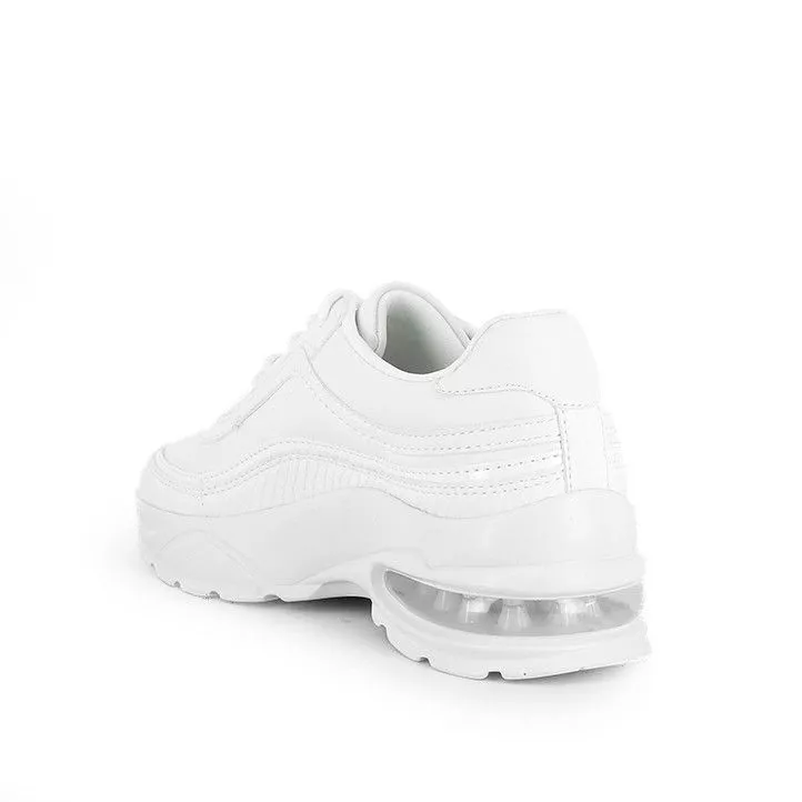 Zapatillas deportivas Owel blancas con cámara de aire