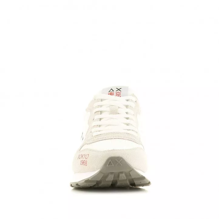 Zapatillas deportivas SUN68 blancas inspiradas en Japón