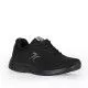 Zapatillas deportivas Sweden Klë negro con suela negra