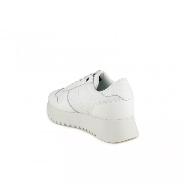 Zapatillas deportivas Tommy Hilfiger blancas de cordones con  plataforma