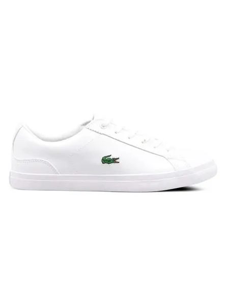 zapatillas lacoste lerond 119 blanco para niños