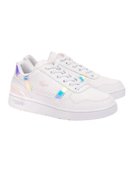 ZAPATILLAS LACOSTE TCLIP BLANCO PARA NIñOS
