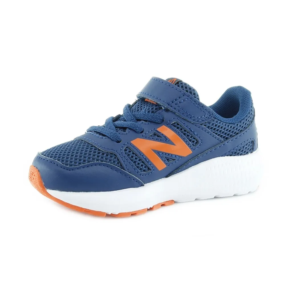 ZAPATILLAS NIñOS NEW BALANCE 5570 AZULNARANJA .