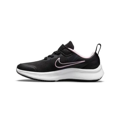 ZAPATILLAS PARA NIñOS  NIKE STAR RUNNER 3 NEGROROSA  DA2777002