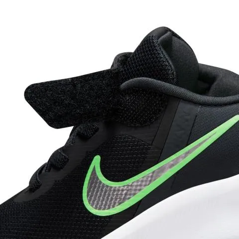 ZAPATILLAS PARA NIñOS  NIKE STAR RUNNER 3 NEGROVERDE  DA2777006