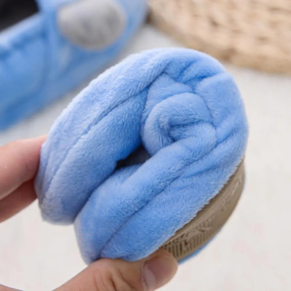 Zapatillas para niños pequeños Zapatilla de dibujos animados para niños Zapatos de pantufla para niños Zapatilla de dibujos anim