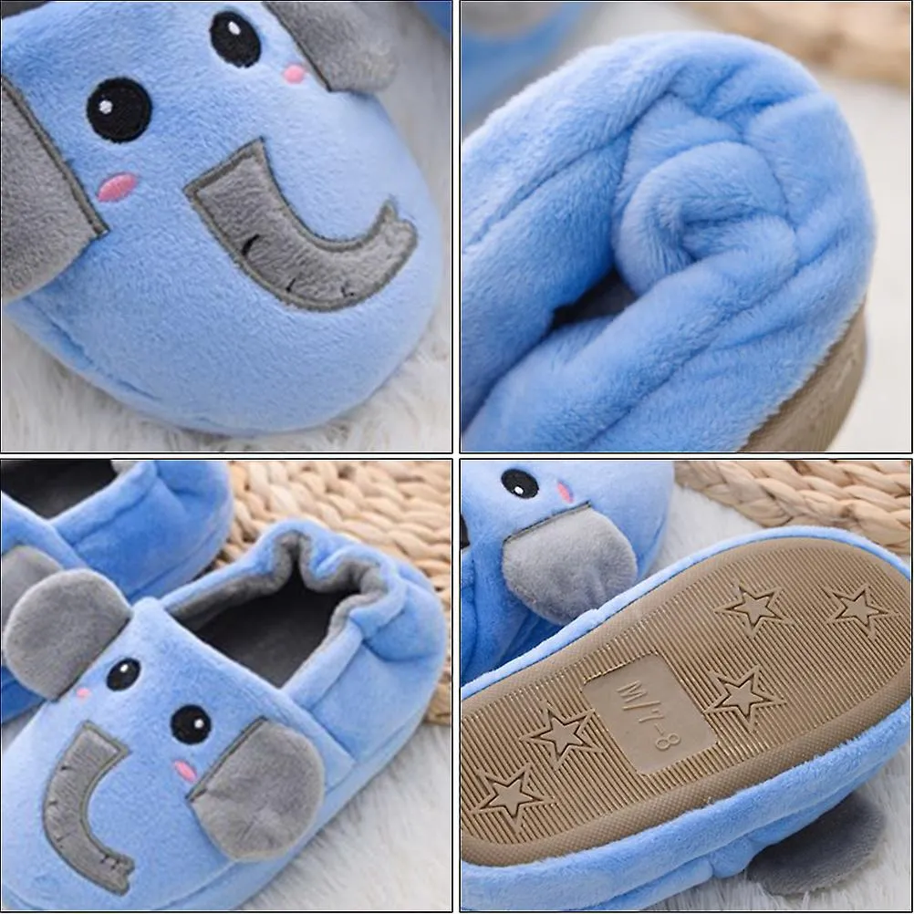 Zapatillas para niños pequeños Zapatilla de dibujos animados para niños Zapatos de pantufla para niños Zapatilla de dibujos anim