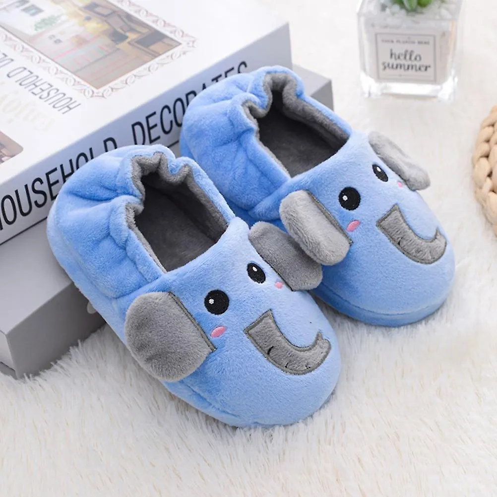 Zapatillas para niños pequeños Zapatilla de dibujos animados para niños Zapatos de pantufla para niños Zapatilla de dibujos anim