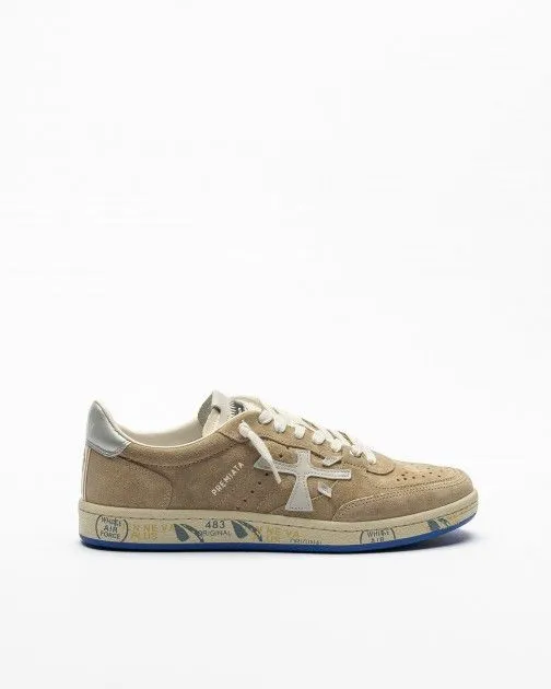 Zapatillas Premiata BSKT Clay 6774 gris pardo