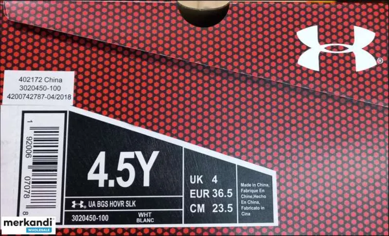 Zapatillas Under Armour HOVR para niños Niños Genuino Nuevo 28 Pares Liquidación Oferta Especial