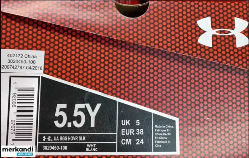 Zapatillas Under Armour HOVR para niños Niños Genuino Nuevo 28 Pares Liquidación Oferta Especial
