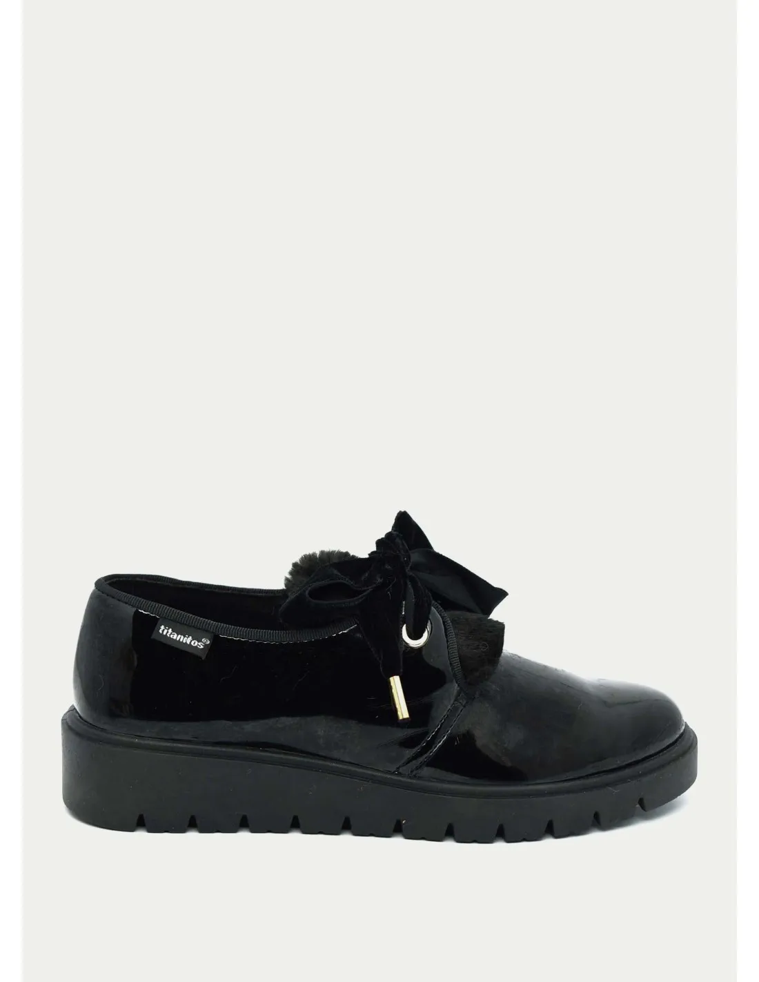 ZAPATO CASUAL TITANITOS ALAVA NEGRO 