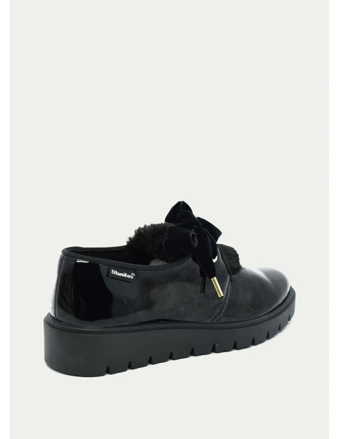 ZAPATO CASUAL TITANITOS ALAVA NEGRO 