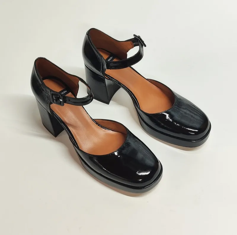 Zapatos Angel Alarcon 23526 piel negro
