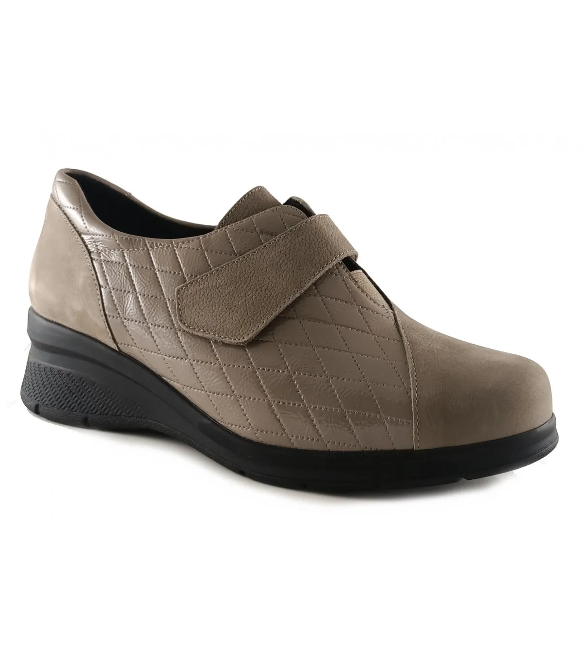 Zapatos de confort en color taupe