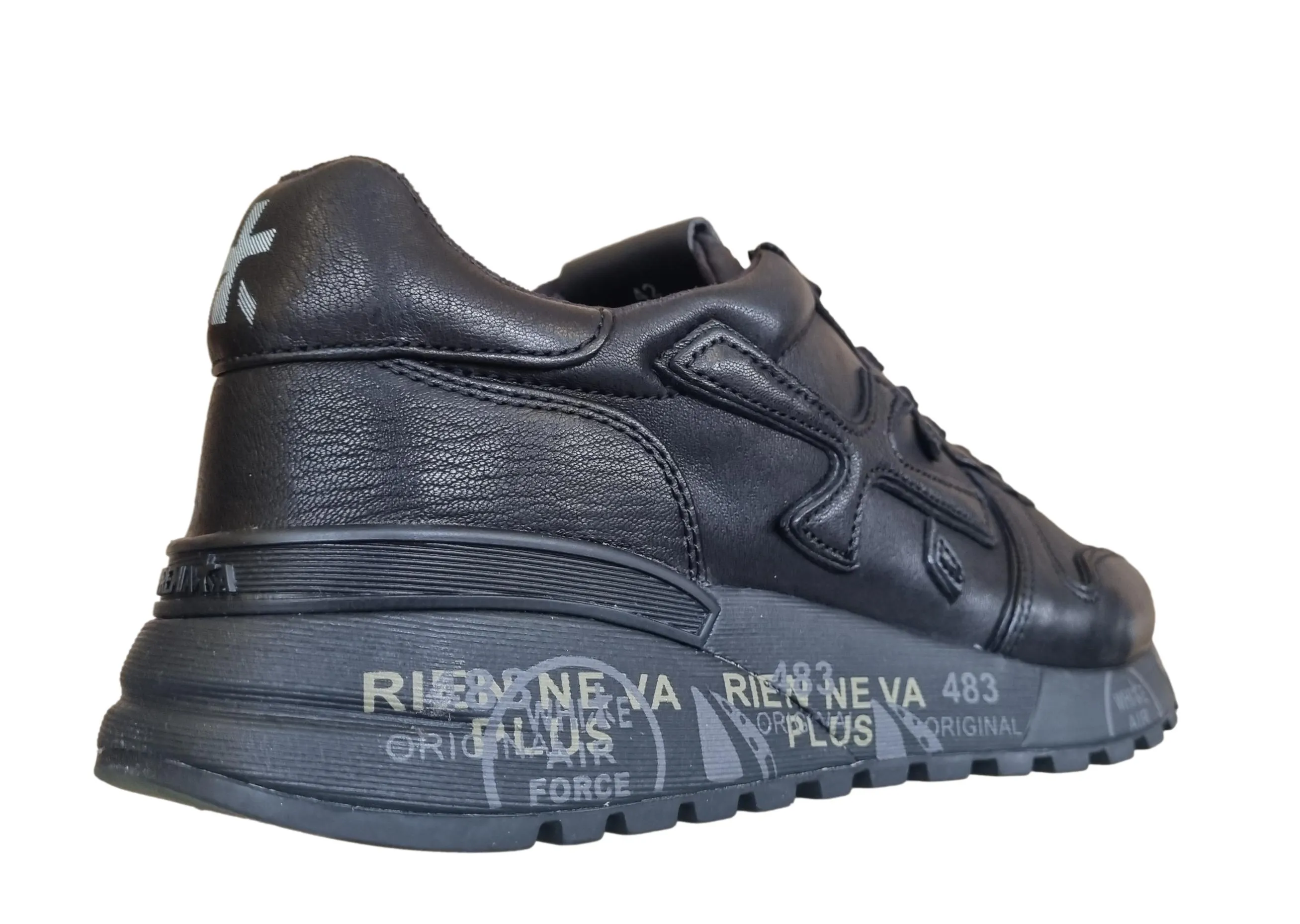Zapatos de piel hombre PREMIATA MICK_7108 negro