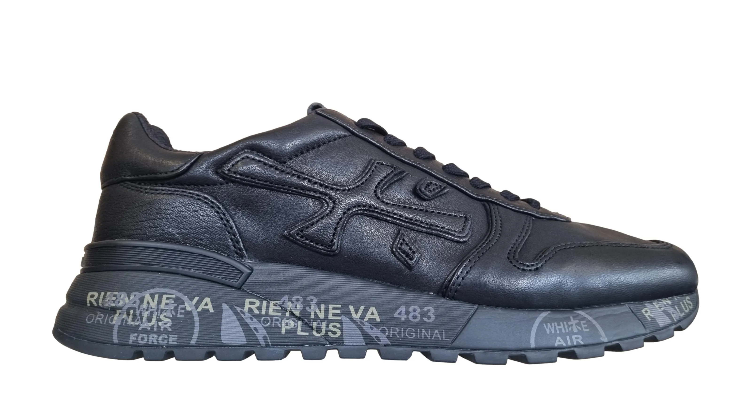 Zapatos de piel hombre PREMIATA MICK_7108 negro
