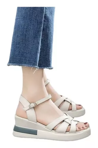 Zapatos De Plataforma Sandalia Ortopédica Moda Para Mujer