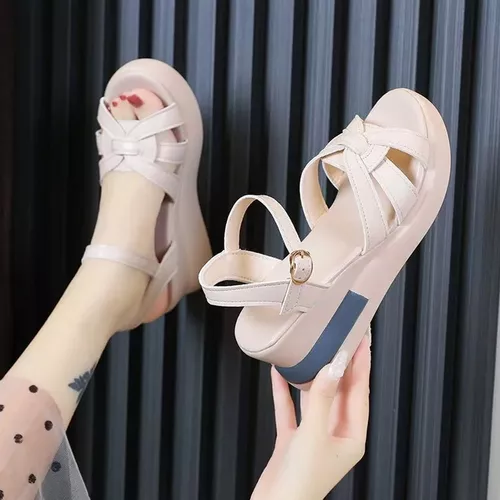 Zapatos De Plataforma Sandalia Ortopédica Moda Para Mujer