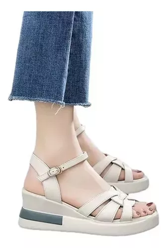 Zapatos De Plataforma Sandalia Ortopédica Moda Para Mujer