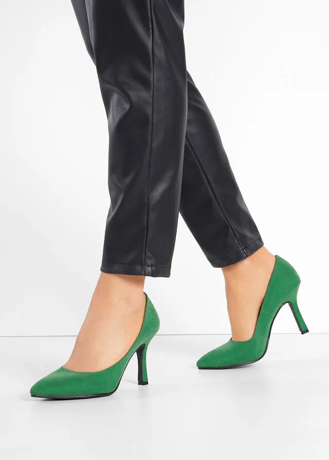 Zapatos de tacón Verde